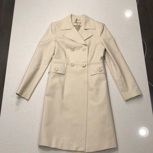 Ivory Trench Coat